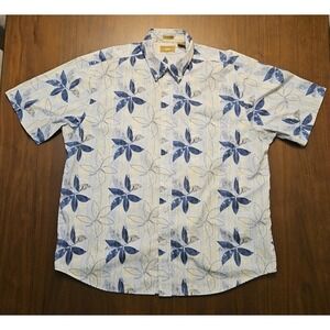 Natural Issue Wrinkle‎ Free Mens Short Sleeve Button Down Hawaiian Shirt XL